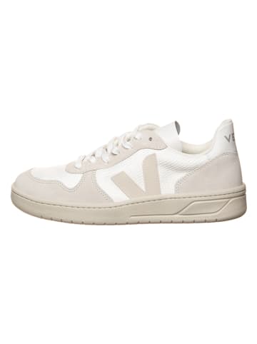 Veja Sneakers "V 10" wit/beige