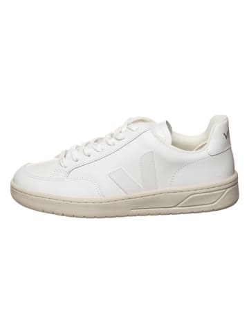 Veja Skórzane sneakersy "V 12" w kolorze białym