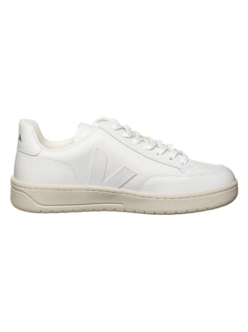 Veja Skórzane sneakersy "V 12" w kolorze białym