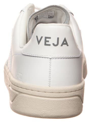 Veja Skórzane sneakersy "V 12" w kolorze białym