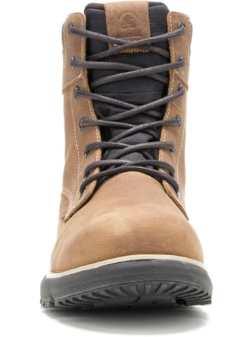 Kamik Leder-Winterstiefel "Brodyl" in Hellbraun