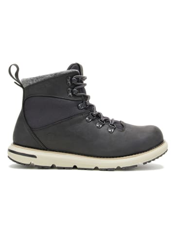 Kamik Leder-Winterstiefel "Brody" in Schwarz