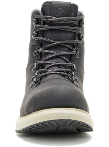 Kamik Leder-Winterstiefel "Brody" in Schwarz