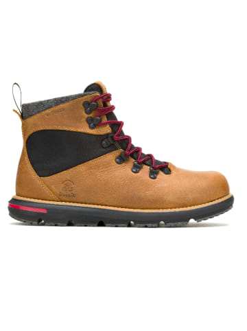 Kamik Leder-Winterstiefel "Brody" in Hellbraun