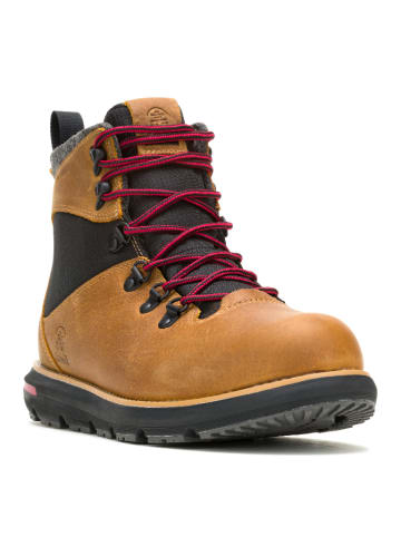 Kamik Leder-Winterstiefel "Brody" in Hellbraun