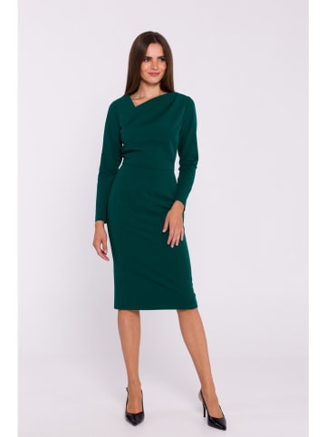 Stylove Kleid in Dunkelgrün