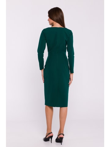 Stylove Kleid in Dunkelgrün
