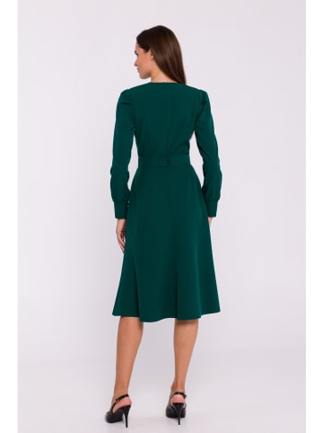 Stylove Kleid in Duneklgrün
