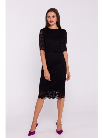 Stylove Kleid in Schwarz