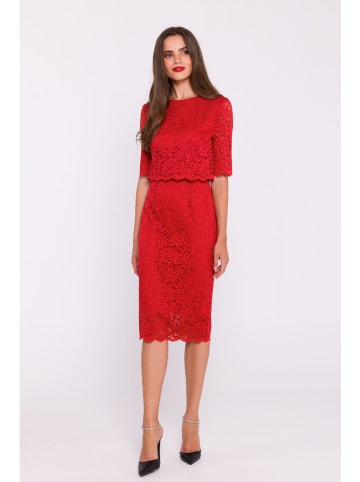Stylove Kleid in Rot