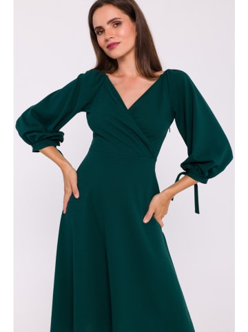 Stylove Kleid in Dunkelgrün