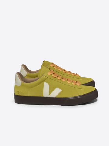 Veja Leren sneakers "Campo Bold" geel/crème