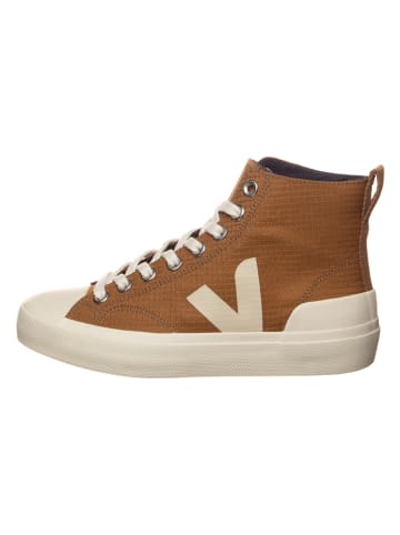 Veja Sneakers "Wata II Low" in Hellbraun/ Creme