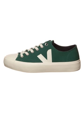 Veja Sneakers "Wata II Low" in Grün/ Creme