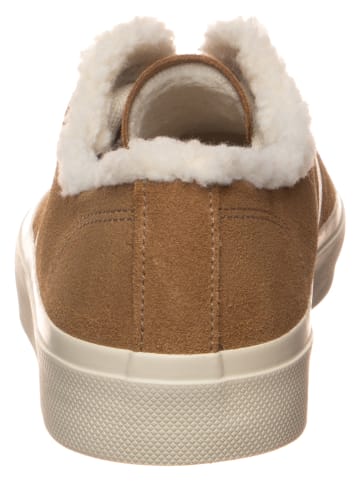 Veja Leren sneakers "Wata II Low" lichtbruin/crème