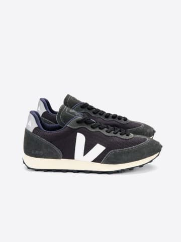 Veja Sneakers "Rio Branco" in Schwarz/ Weiß/ Grau