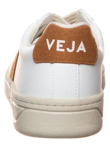 Veja Sneakers "Urca" wit/lichtbruin
