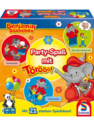 Schmidt Spiele Legespiel "Benjamin Blümchen, Party-Spaß mit Törööö!" - ab 4 Jahren
