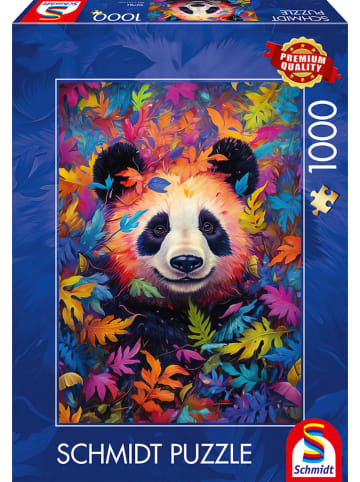Schmidt Spiele 1.000tlg. Puzzle "Pandabär im Regenbogenwald" - ab 12 Jahren
