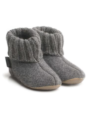 HAFLINGER Woll-Hausschuhe "Karlo" in Grau