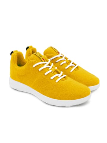 HAFLINGER Woll-Sneakers "Every Day" in Gelb