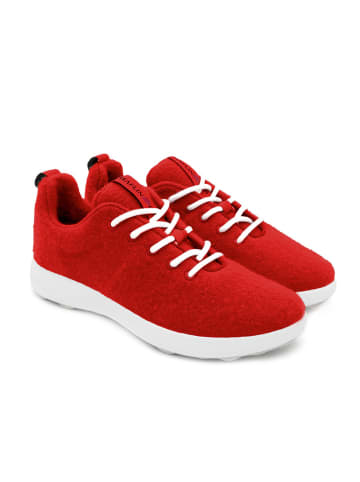 HAFLINGER Woll-Sneakers "Every Day" in Rot