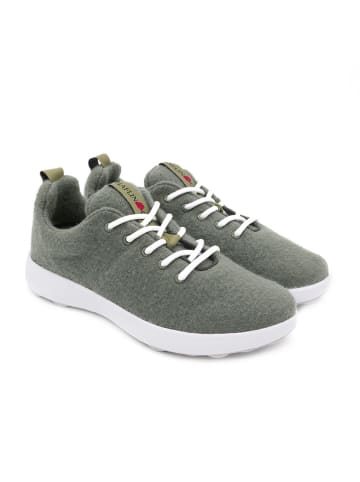 HAFLINGER Woll-Sneakers "Every Day" in Grün