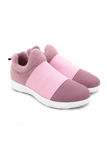 HAFLINGER Woll-Slipper "Jump" in Rosa