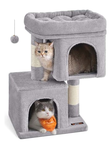 SONGMICS Drapak w kolorze jasnoszarym - 54 x 67 x 34 cm