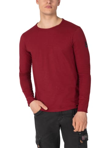 Timezone Longsleeve rood
