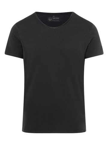 Timezone Shirt in Schwarz