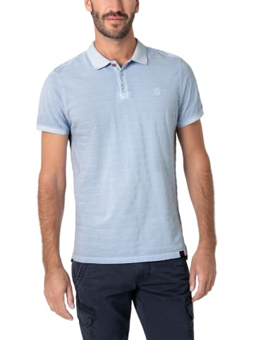 Timezone Poloshirt in Hellblau