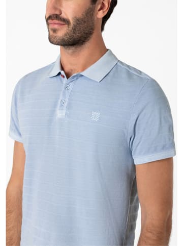 Timezone Poloshirt in Hellblau