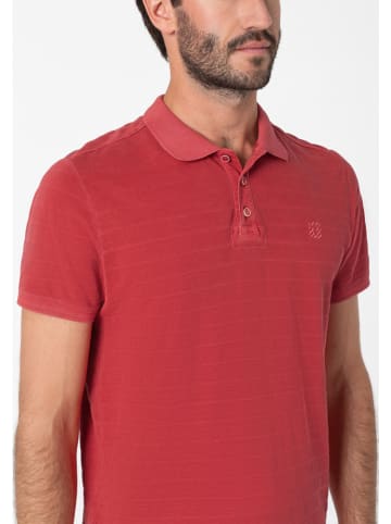 Timezone Koszulka polo w kolorze czerwonym