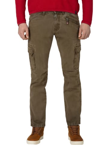 Timezone Cargojeans "BenTZ" - Regular fit - in Hellbraun