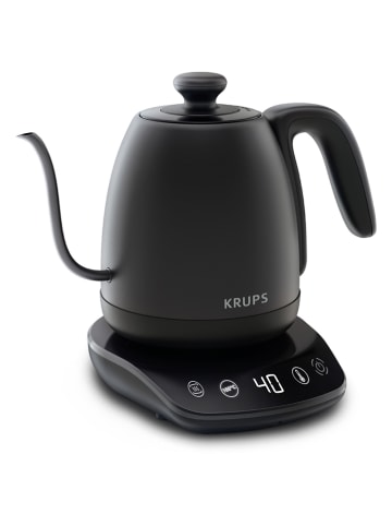 Krups Wasserkocher "Café Control Gooseneck" in Schwarz - 1 l