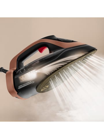 Tefal Żelazko parowe "Ultimate Power Pro FV9E50E0" w kolorze różowozłoto-czarnym