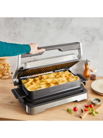 Tefal Forma "OptiGrill XL - XA7358" w kolorze czarnym do pieczenia