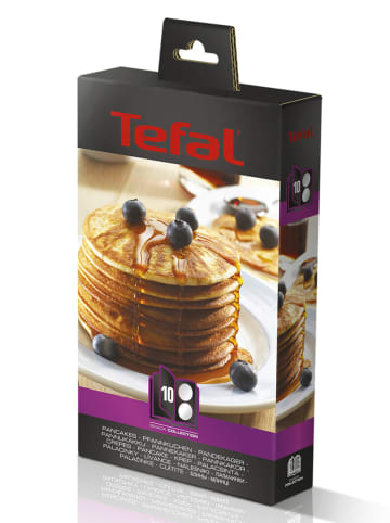 Tefal 2-delige set: pannenkoekenplaten "XA8010" zwart