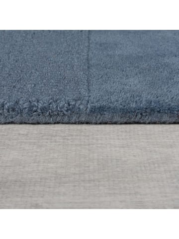 Flair Rugs Wollen tapijt blauw
