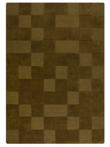 Flair Rugs Wełniany dywan w kolorze khaki