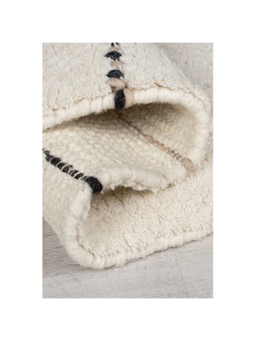 Flair Rugs Wełniany dywan "Dottie" w kolorze czarno-białym