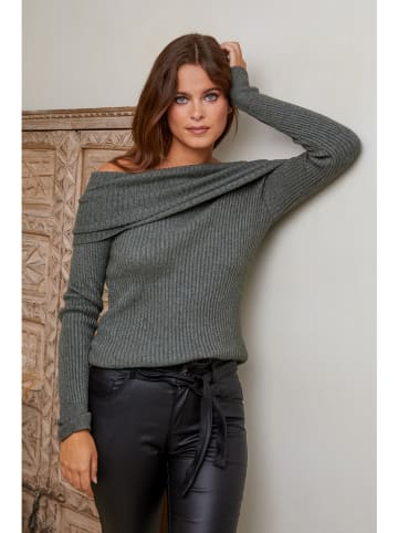 Joséfine Sweter "July" w kolorze khaki