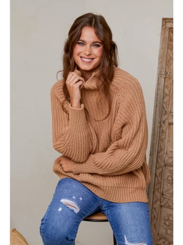 Joséfine Pullover "Bambino" in Hellbraun