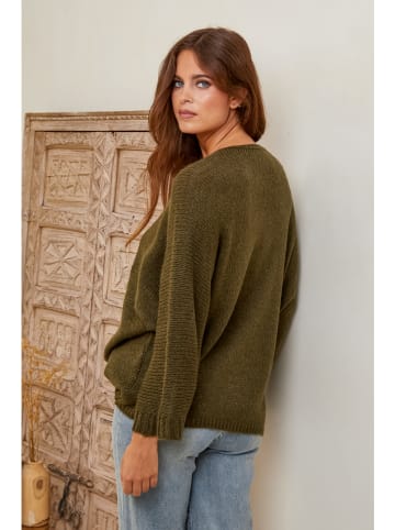 Joséfine Pullover "Iseult" in Khaki
