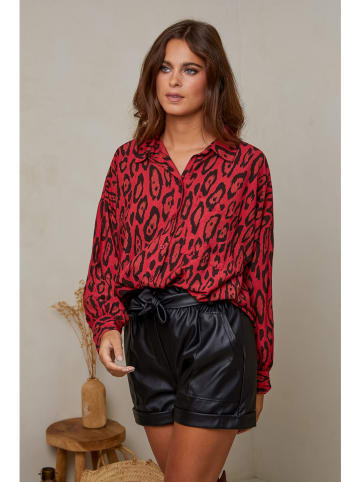 Joséfine Blouse "Samuelle" rood/zwart