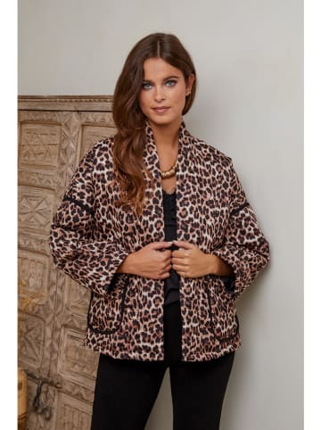 Joséfine Steppjacke "Willy" in Beige/ Braun