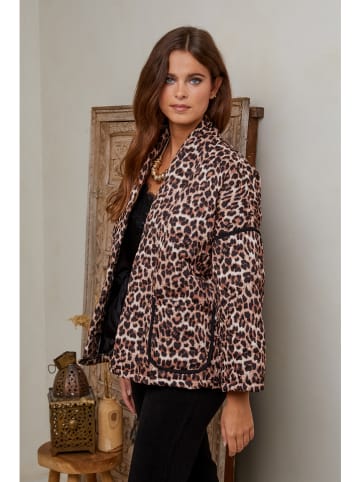 Joséfine Steppjacke "Willy" in Beige/ Braun