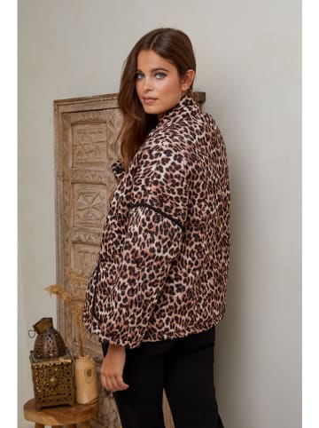 Joséfine Steppjacke "Willy" in Beige/ Braun