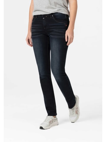 Timezone Spijkerbroek "Tahila" - slim fit - donkerblauw